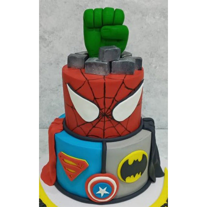 Super Hero Cake (2 Sizes Available) | Smash A Cake