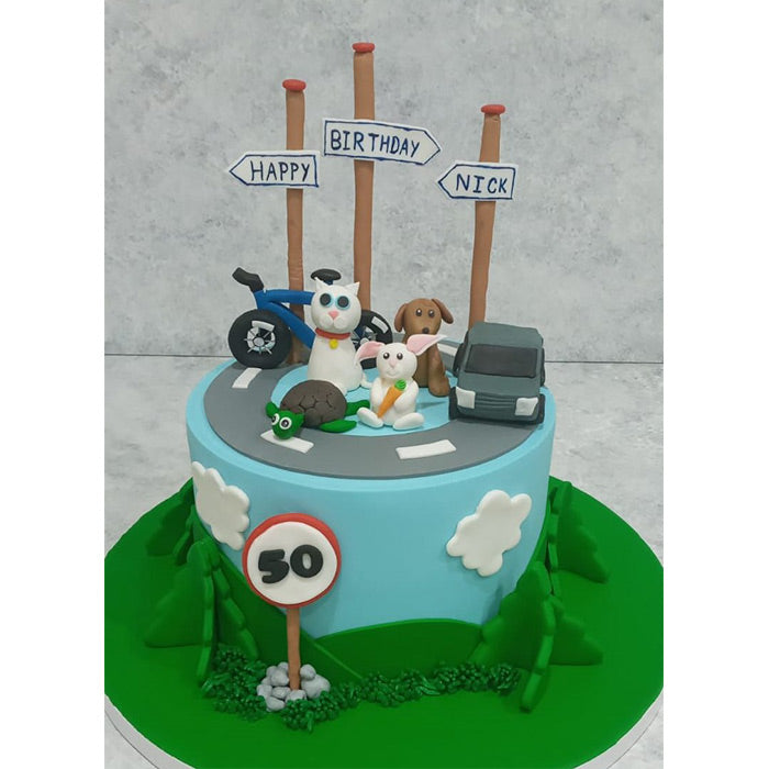 Traveller Theme Cake