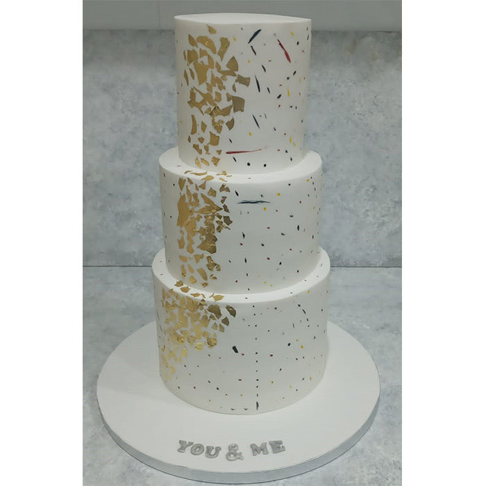 Wedding Cake Golden Flakes